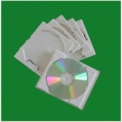 Biodegradable Molded Fiber Paper Pulp CD/DVD Cases Packaging