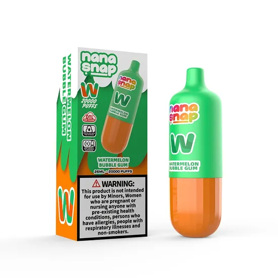 DTL Hookah System Nanasnap Shisha 20000 Vape