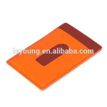Top Quality Leather Credit Card Holder Name Card Case
