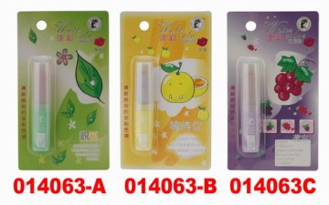 fruit light color lip balm