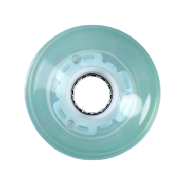 65mm Six Lamp Light Up Standard Skateboard Wheels
