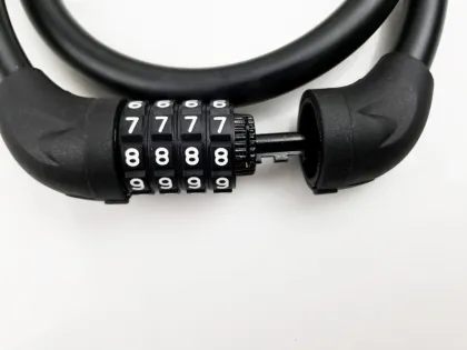 Bicycle 4-digit code changeable lock