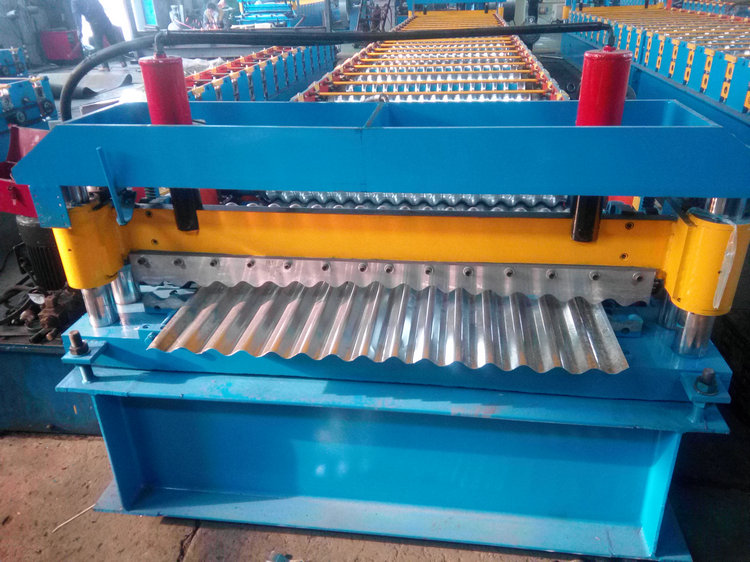 corrugated iron steel rolling machine