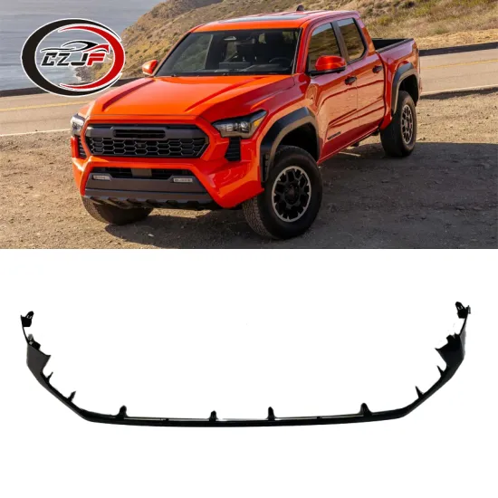 CZJF Front Side Grille Hood Molding Cover Trim Strip for Toyota Tacoma 2024-2025