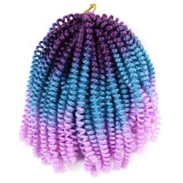Hot Selling Pre Stretch Beauty Fashion Women Best Cheap Natural Heat Resistant Spring Twist Hair