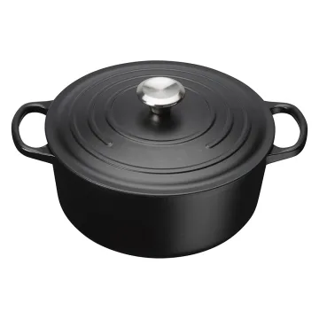 French Large multicoloured Cast Iron Casserole Saucepans Pot enamel casserole Dutch Oven With Lid