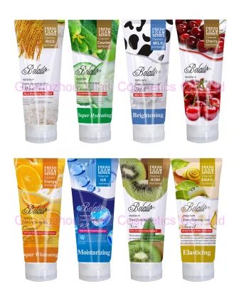 Natural Whitening Facial Foam Cleanser for Hydrating, Oil-Control, and Anti-Acne