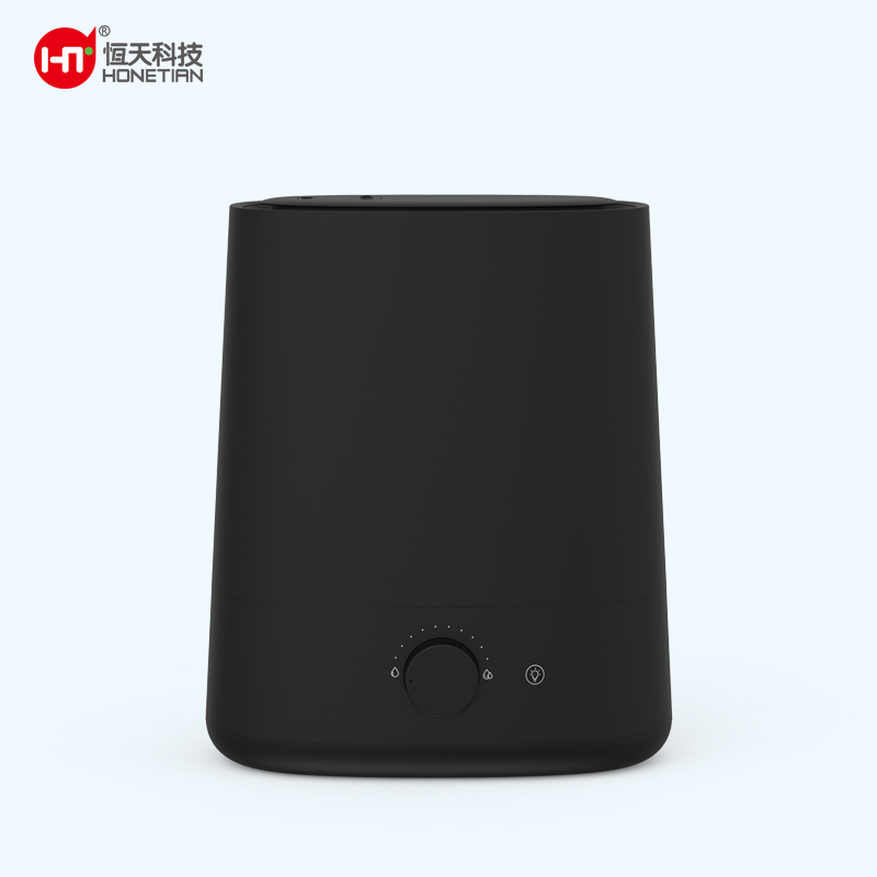 HONETIAN knob control night light 6.0L capacity large mist output custom colors plastics indoor top fill humidifier
