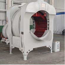 Industrial precision casting drum sandblasting machine