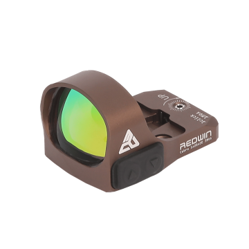Red Win Cobra 1x28X20 ALS Brown 4hrs Auto Turn Off Mini Red Dot Scope
