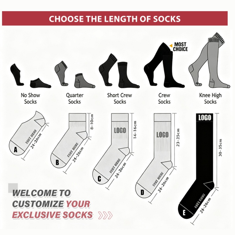 5Athletic Socks