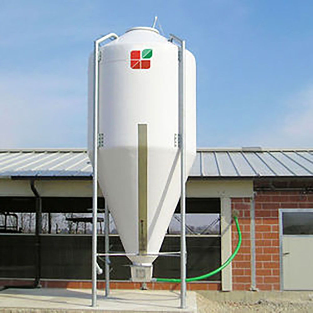 Fly ash special steel plate silo