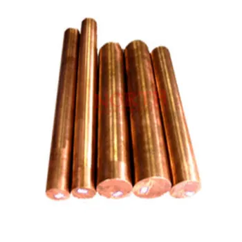C11000 C101 Dia 2-90mm Round Rod Copper Bar - Hard Half-Hard 99.9% Pure Copper Red Copper for Sale