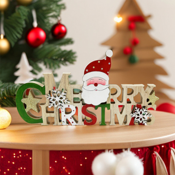 Hot Sale Christmas Wooden Gnomes Table Decoration For Christmas Home Decoration