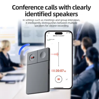 AI voice recorder card