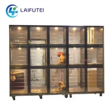Large Stainless Steel Display Dog Cage