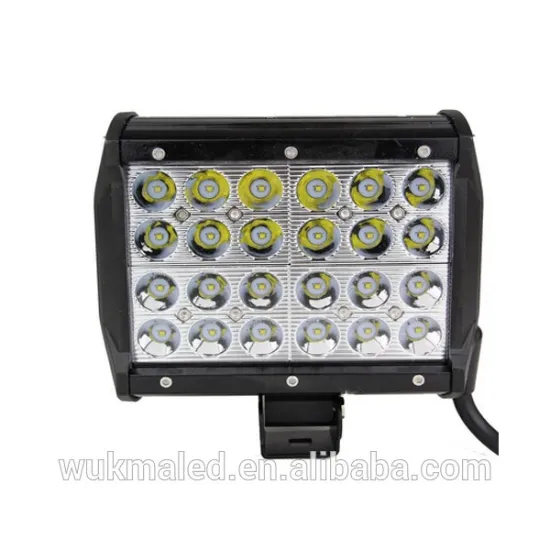 7 Inch 72W LED WORK LIGHT BAR 4ROWS COMBO LIGHT OF OFF-ROAD UTE TRUCK SUV