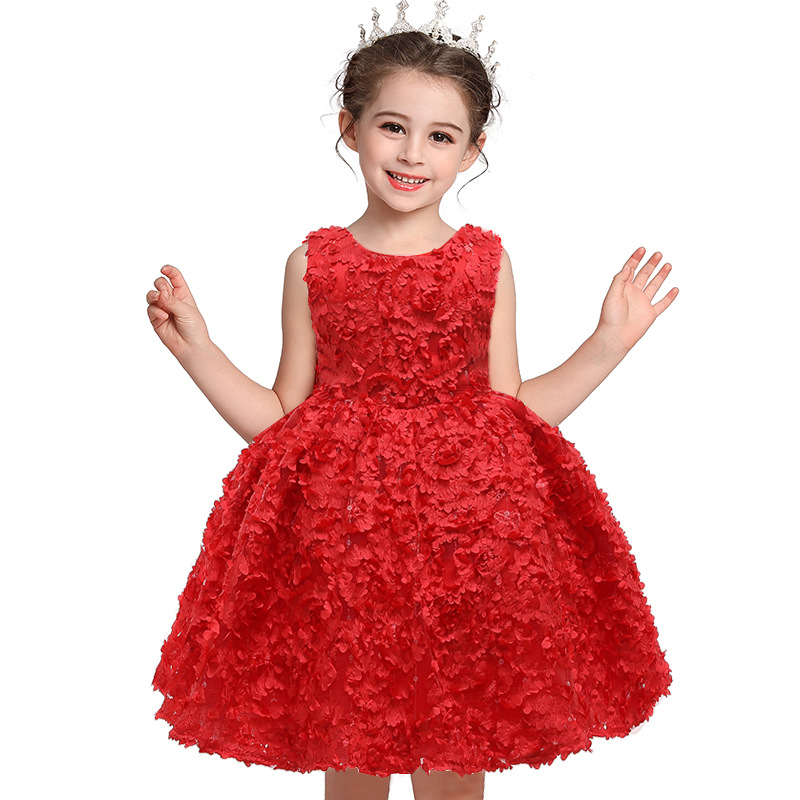 Sleeveless Summer Girl Dress Kid Clothes