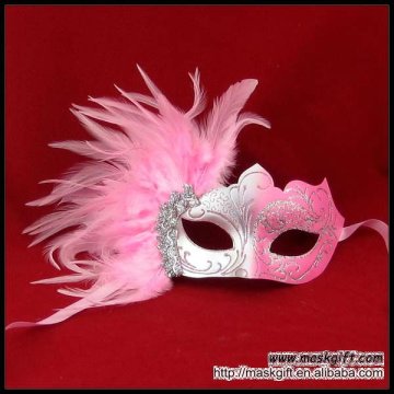 2012 Top Seller New Arrival Party Queen Venetain Feather Masks Masquerade Party