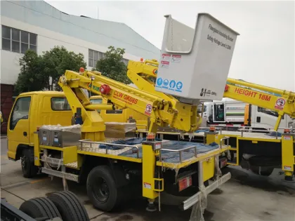 8m ISUZU Truck mounted Hydraulic Platforms