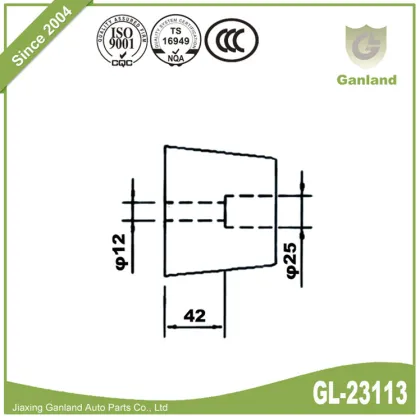 Van Box Rear Door Anti-Collision Cushion
