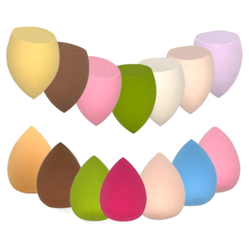 Microfiber Cream Liquid Brush Purple Sponge Egg Puff Foundation