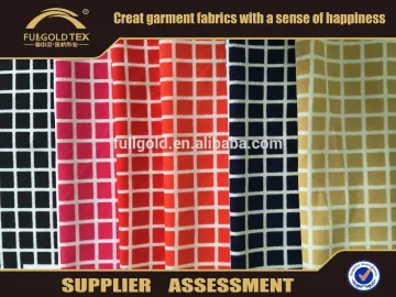 2016 fashion double wire mess ordinary printed knitted fabric in keqiao fullgold