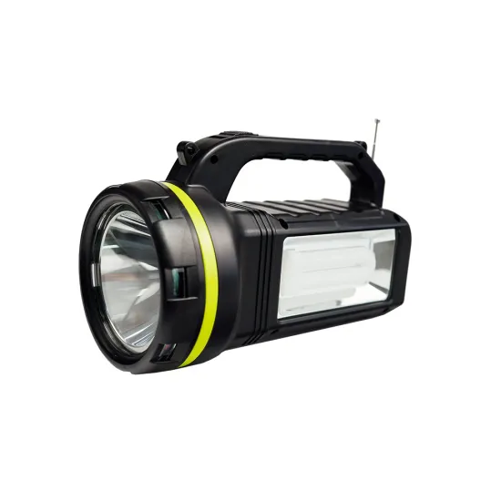 Super Bright Solar Rechargeable Flashlight: A Versatile Outdoor Searchlight