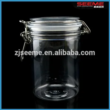 Hot sell pet seal container/food packaging pots/plastic seal pots