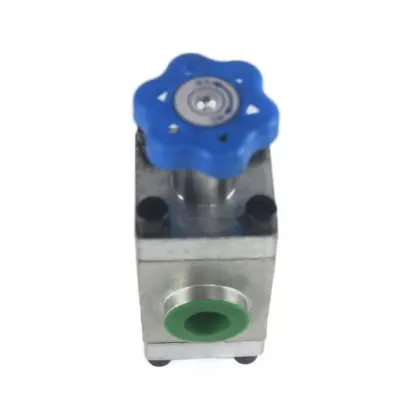 Colliery machine hydraulic bidirectional throttle valve
