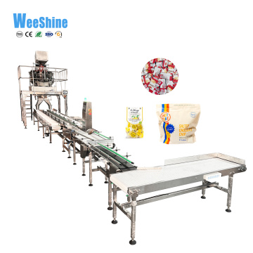 Halbautomatische Fabrik CE Candy Collecting Packing System