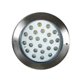 Lámpara subterránea LED de aluminio de acero inoxidable 304