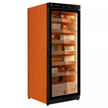 Factory Direct Sale C330A 1500cigars Capacity Raching Electronic Cigar Humidor Cabinet
