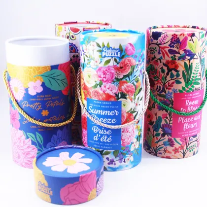 Hand Held Rope Design Packaging Tube Daily Necessities