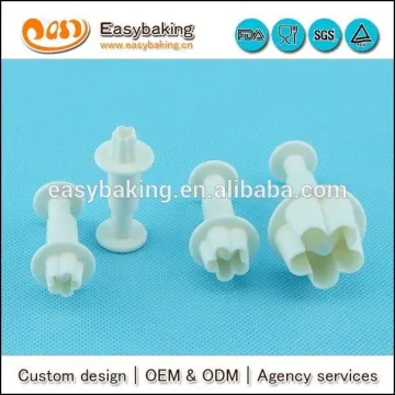 Flower Blossom Plunger Cutter Fondant Cake Decorating Tools