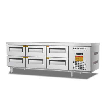 Undercounter Stainless Steel Drawer Refrigerator for Catering Equipment