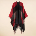 Lady's Winter Fashion Acrylic Shawl personalizado Nuevo diseño