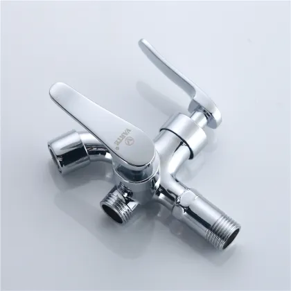 Chrome Plated Wall Mounted Washing Machine Tap
