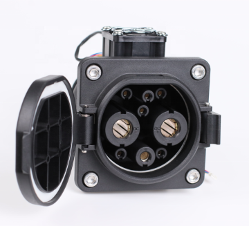 Emergency EV GBT Charger Socket for DC Charging Stations