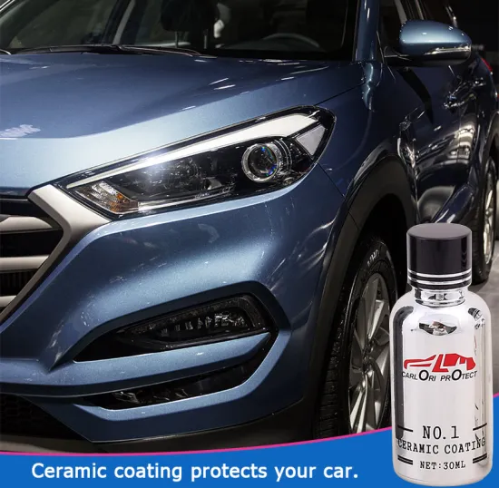 car ceramic coating 9H anti-scratch hydrophobic protection