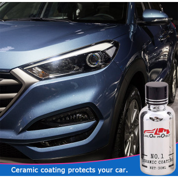 car ceramic coating 9H anti-scratch hydrophobic protection