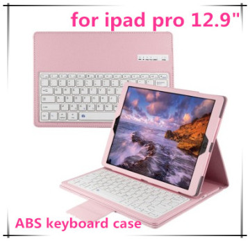 factory sale Tablet Stand Leather wireless bluetooth Keyboard Case Cover for ipad pro 12.9 inch