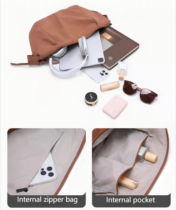 Bolsa de Crossbody feminina leve e impermeável Lightweight and waterproof women's crossbody bag