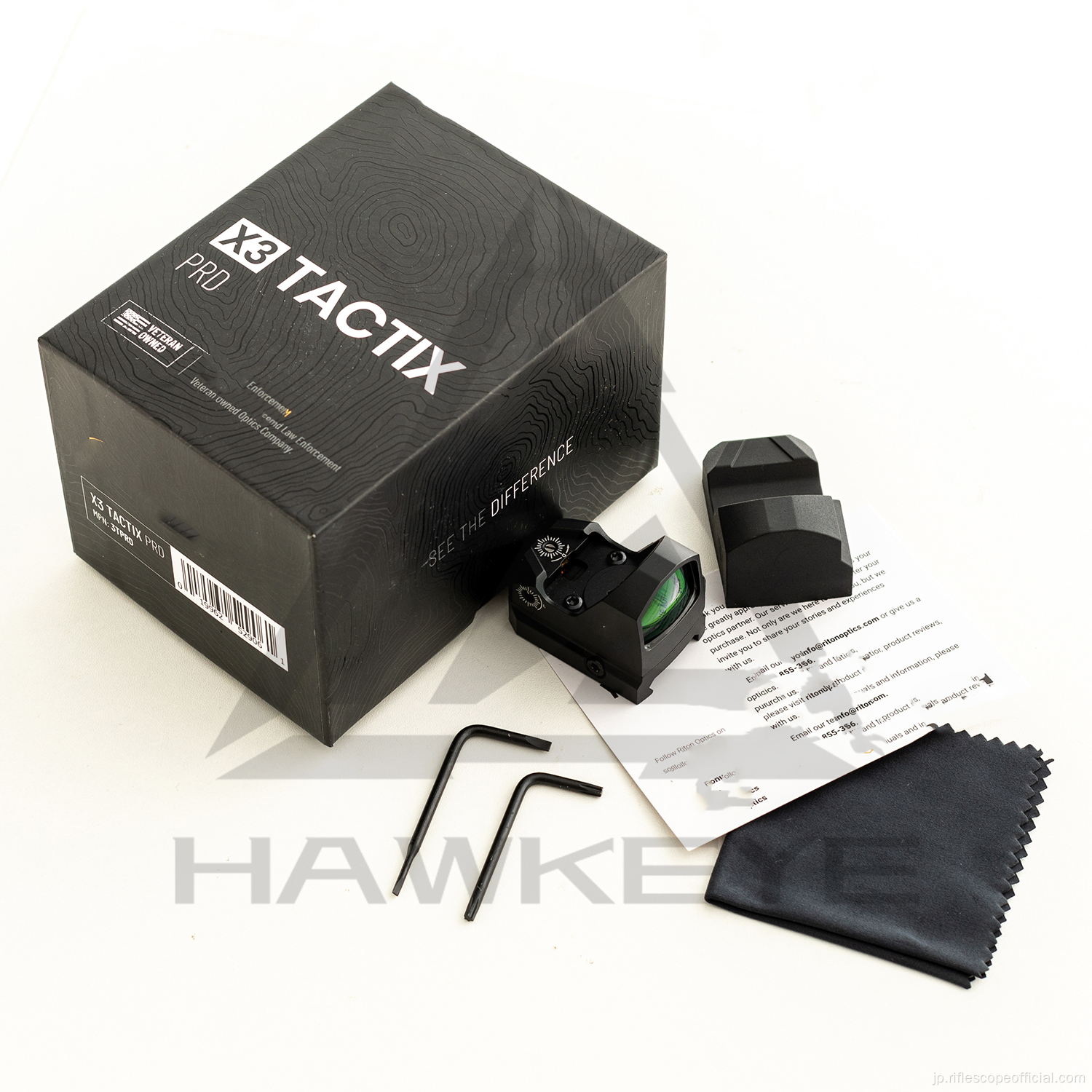 Riton Optics X3 Tactix PRD 2防水衝撃