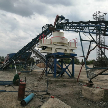 Planta de Reciclaje de Residuos de Construcción: Máquina de Fabricación de Arenas de Eje Vertical