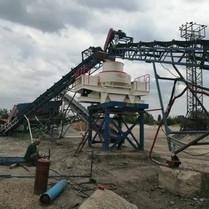 Planta de Reciclaje de Residuos de Construcción: Máquina de Fabricación de Arenas de Eje Vertical