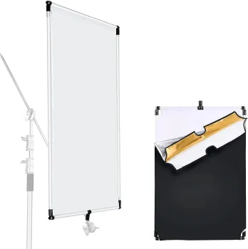 SOONPHO 23"x35"/60x90cm 5-in-1 Portable Collapsible Light Reflector