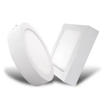Luminous White Acrylic Recessed Round LED Panel Lights for Office - 3w 6w 9w 12w 18w Manufacturers
