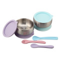 Baby feeding bowl with spoon set