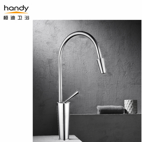 Single Lever Chrome plated Brass Kitchen Faucets